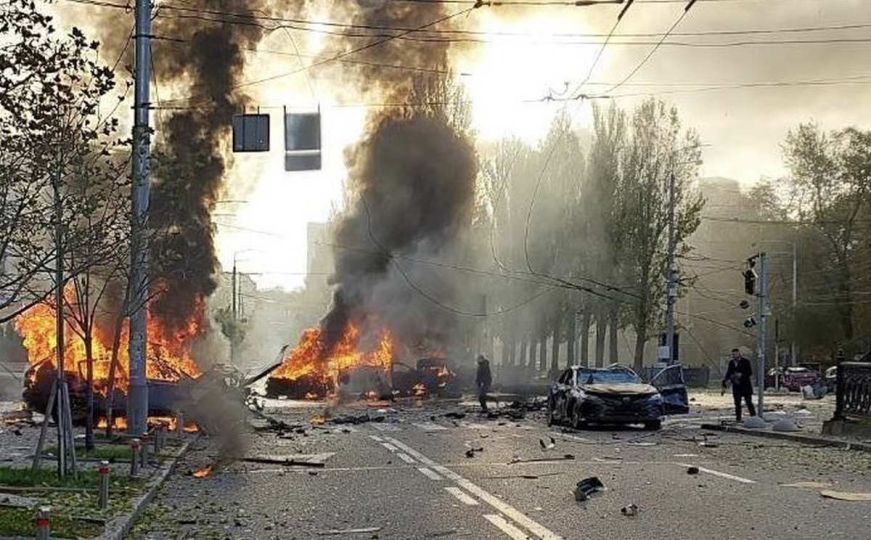 Novi raketni napadi: Niz eksplozija u ukrajinskoj prijestolnici Kijevu