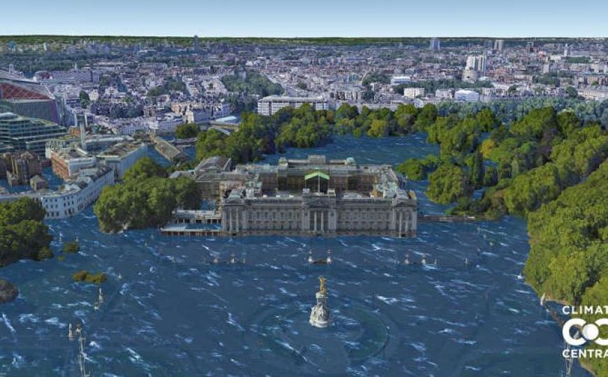 Ako se ne zaustave klimatske promjene - ovako bi mogli izgledati Capitol Hill i Buckinghamska palača