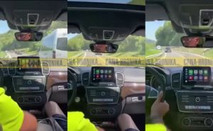 Novo bahaćenje vozača u BiH: Pogledajte snimak divlje vožnje Mercedesom