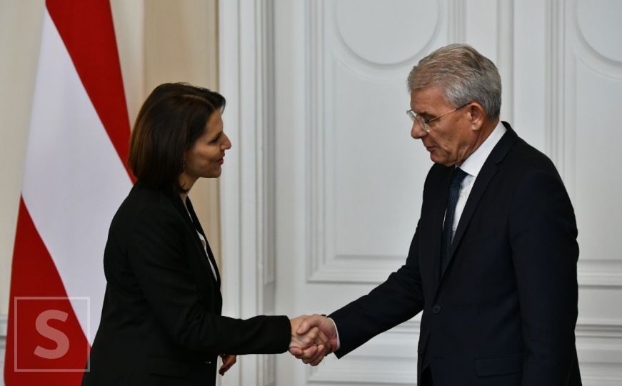 Šefik Džaferović susreo se s Karolinom Edtstadler: "Hvala Austriji"