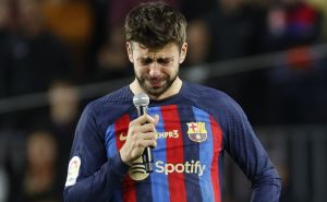 Skoro 90.000 ljudi skandiralo ime Gerard Pique. On je održao govor u suzama