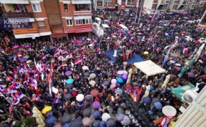 Uz "Bože pravde" počeo protest na Kosovu: "Ja sam Srbin i ovdje je sve moje"