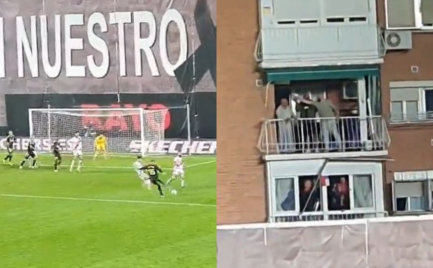 Igrač Reala promašio gol i pogodio balkon susjedne zgrade. Stanari loptu stavili u dnevni boravak