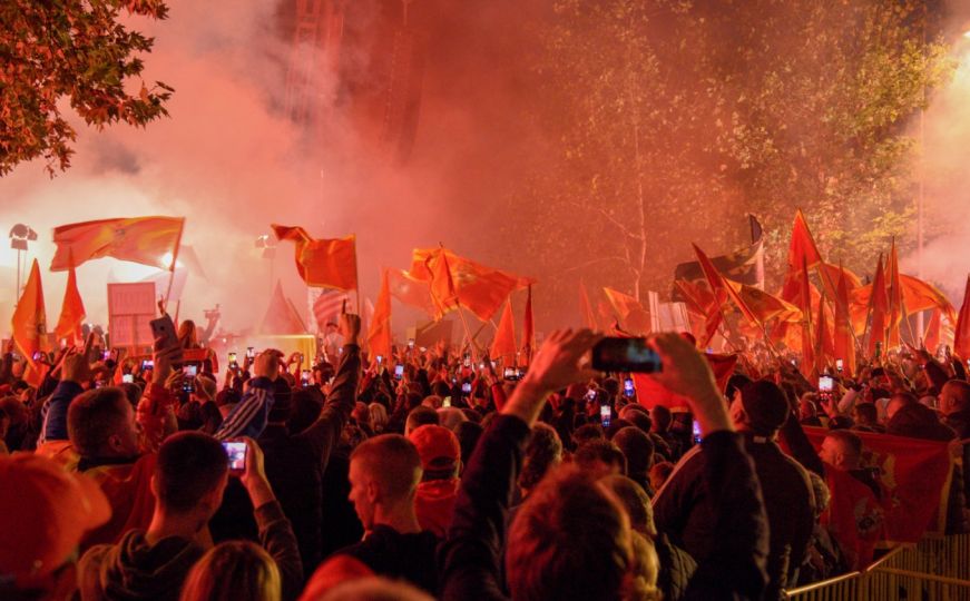 Protesti u Podgorici: Traži se povlačenje Zakona o predsjedniku i vanredni izbori