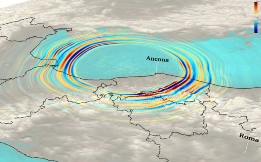 Objavljen snimak širenja "udara" jutrošnjeg jakog zemljotresa u Jadranskom moru