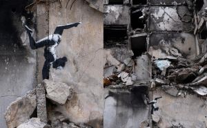 Slavni Banksy je u Ukrajini: Pogledajte njegova nova umjetnička djela