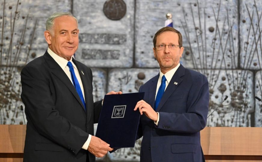 Benjamin Netanyahu i zvanično postao mandatar za sastavljanje nove vlade Izraela
