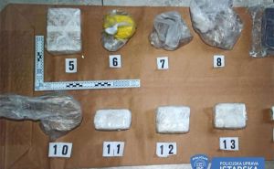 Hrvatska policija zaplijenila više od tri kilograma heroina