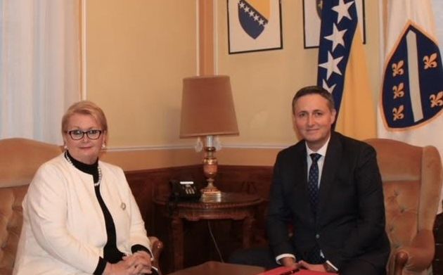 Konstruktivan radni sastanak: O čemu su razgovarali Bisera Turković i Denis Bećirović?