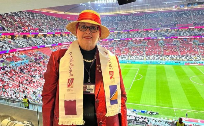 Bisera Turković stigla na otvaranje Svjetskog prvenstva u Kataru