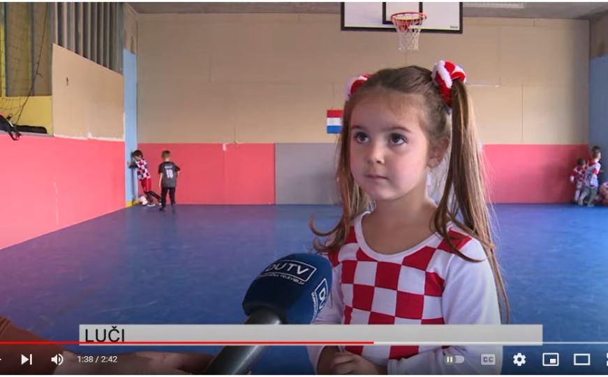 Simpatična izjava djevojčice iz Dubrovnika: "Ne navijam za Hrvatsku, nego za Hajduka"