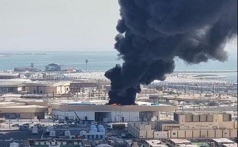 Požar u Dohi: Zapalilo se navijačko selo u blizini stadiona