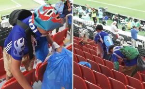 Japanski navijači objasnili zašto čiste stadione nakon utakmica: "Atarimae"