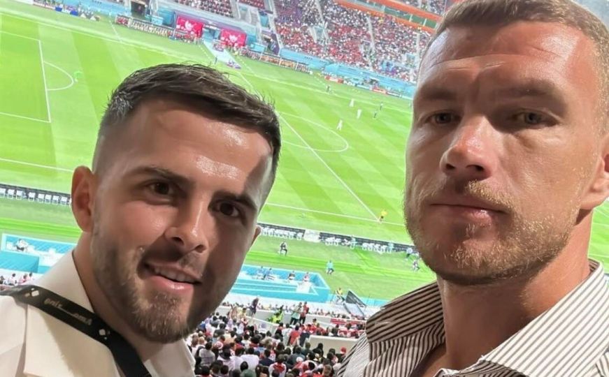 Bh. reprezentativci na Mundijalu: Džeko i Pjanić pratili meč između Hrvatske i Kanade