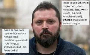 Draganu Bursaću ponovo prijete smrću: Jezive poruke uputio mu i novinar iz Srbije