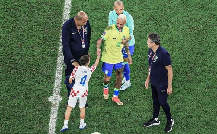 Perišićev sin Leo prišao Neymaru nakon utakmice: Reakcija zvijezde Brazila oduševila sve