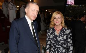 Fotografija za uspomenu: Erdogan i Kolinda na finalu Svjetskog prvenstva