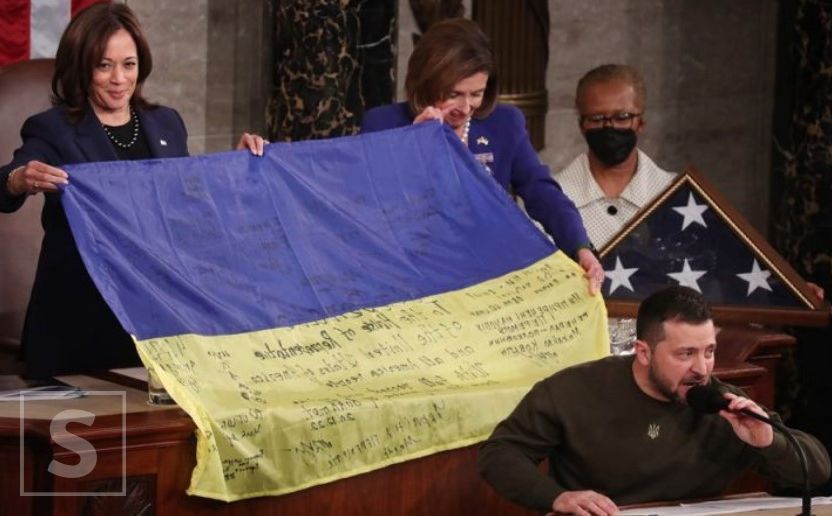 Zelenski održao snažan govor u Kongresu SAD: "Uprkos svemu, Ukrajina nije pala"