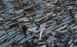 Pogledajte rusko 'groblje' projektila u ukrajinskom Harkovu
