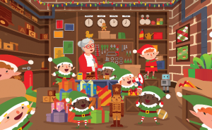 Radionica Djeda Mraza: Možete li pronaći bebu na ovoj slici za manje od 60 sekundi?