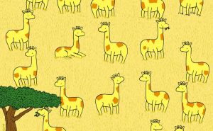 Koja žirafa nema svoju dvojnicu?