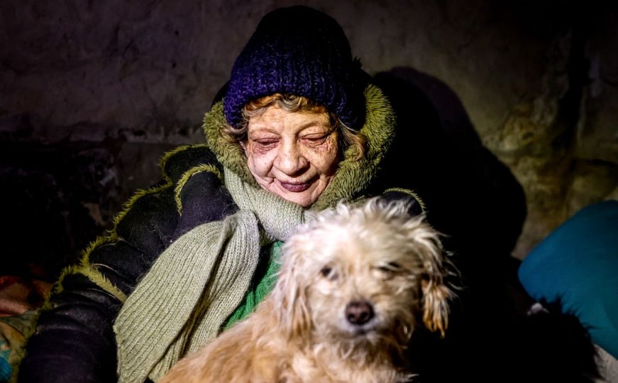 Tužna priča iz Ukrajine: U ratu je ostala bez doma, Novu godinu dočekat će u skloništu