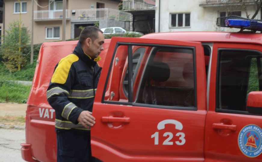 Požar na Vlašiću: Izgorjela vikendica na Babanovcu