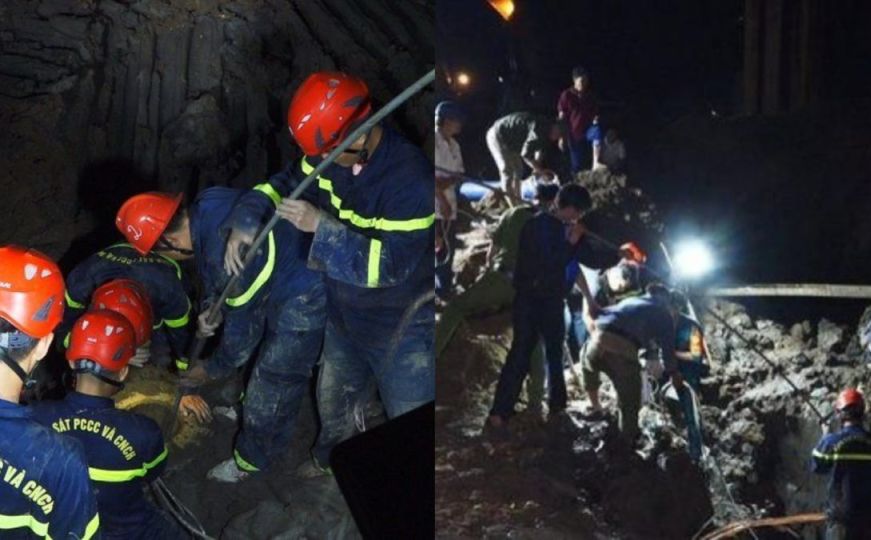 Dva dana traje potraga: Vijetnamski spasioci se bore da spasu dječaka iz rupe duboke 35 metara