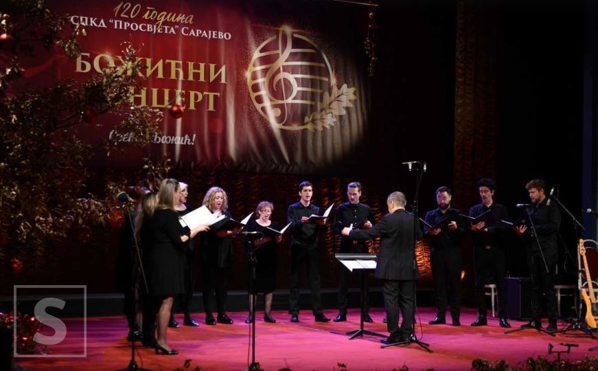 Tradicionalnim Božićnim koncertom u NP Sarajevo 'Prosvjeta' obilježila 120 godina postojanja