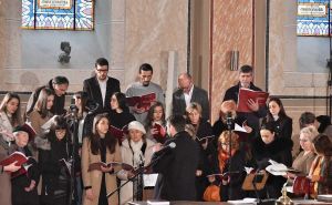Sveta božićna liturgija služena u Sabornoj crkvi Presvete Bogorodice u Sarajevu