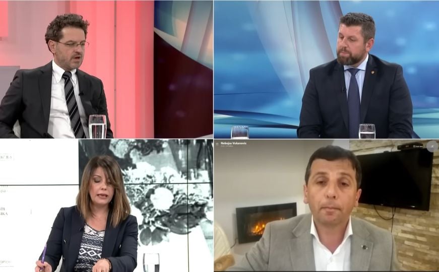 Oštra debata Ćamila Durakovića i Nebojše Vukanovića pred TV kamerama: 'Uzurpator Dodik pokušava...'