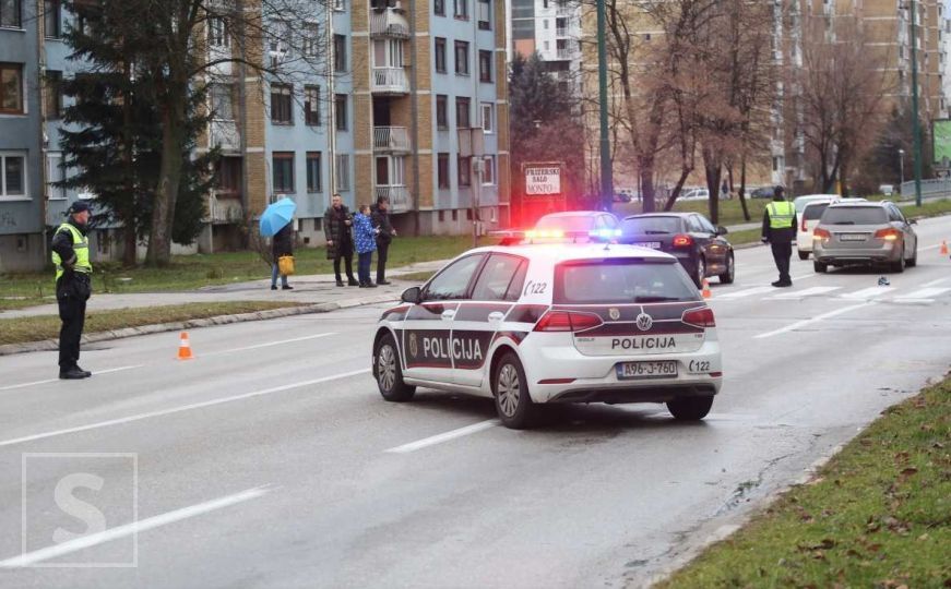 Saobraćajna nesreća u Sarajevu: Mercedesom pokosio pješaka, teško je povrijeđen