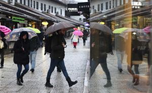 Pljusak pogodio Sarajevo,  jeste li i vi zaboravili kišobran?