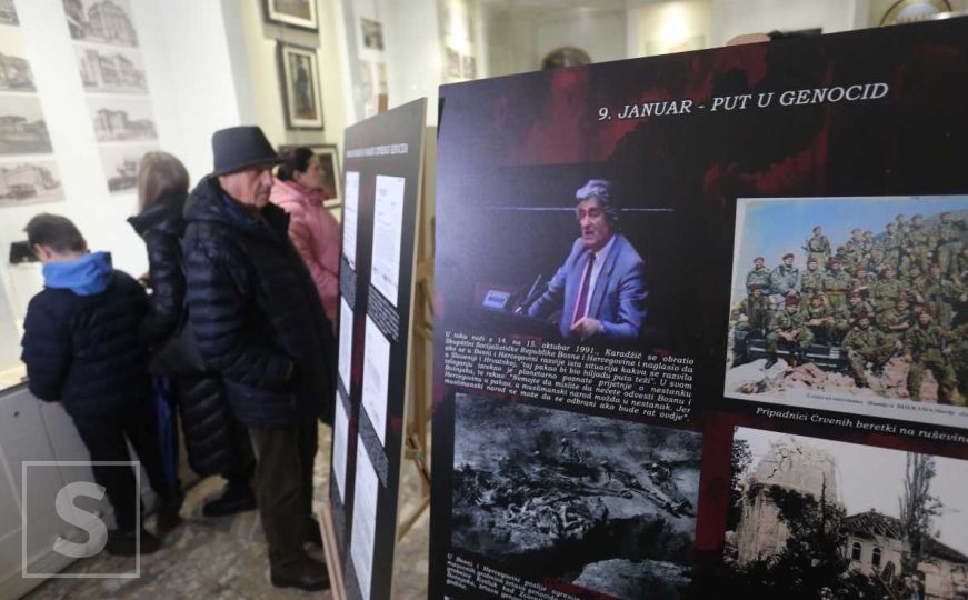 U Muzeju Sarajeva otvorena izložba "9. januar – put u genocid": "Činjenice o nastanku entiteta RS"