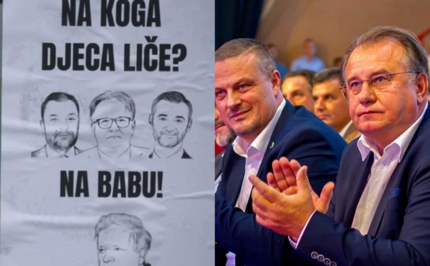 Mijatović o autorima sramotnih plakata i poređenju lidera 'trojke' s Abdićem: "Nisu dostojni BiH"