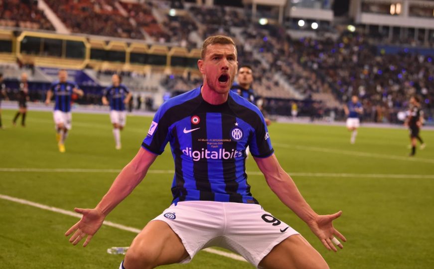 Bravo Dijamantu: Edin Džeko udvostručio prednost Intera u finalu Superkupa Italije