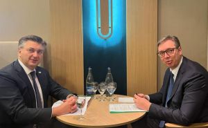 Sastali se Andrej Plenković i Aleksandar Vučić: Poznate teme razgovora