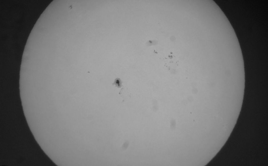 Upozorenje Hrvatskog astronomskog saveza: Na Suncu se pojavila pjega