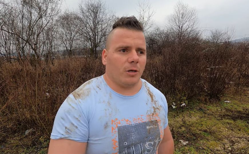 Upoznajte 'Bosanskog Hulka' iz sela Gaćice: "Nosim samo bokserice, umivam se snijegom"