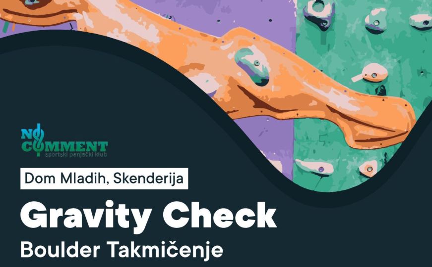 Gravity check – boulder takmičenje ovaj vikend u Sarajevu!