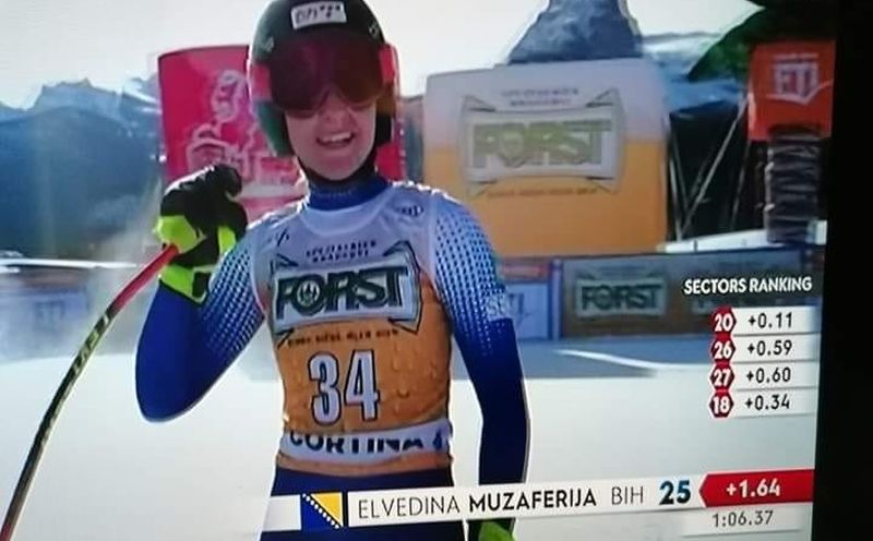 Cortina d'Ampezzo: Sjajna Elvedina Muzaferija osvojila nove bodove u Svjetskom kupu