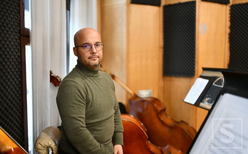 Desar Sulejmani, poznati evropski dirigent priprema novi koncert Sarajevske filharmonije