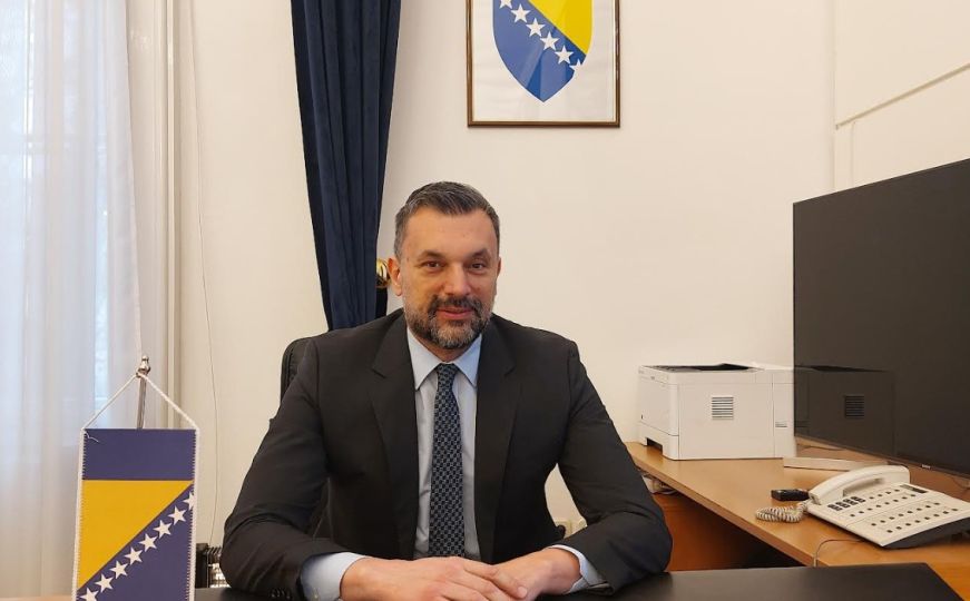 Elmedin Konaković stupio na dužnost, od danas je ministar vanjskih poslova Bosne i Hercegovine