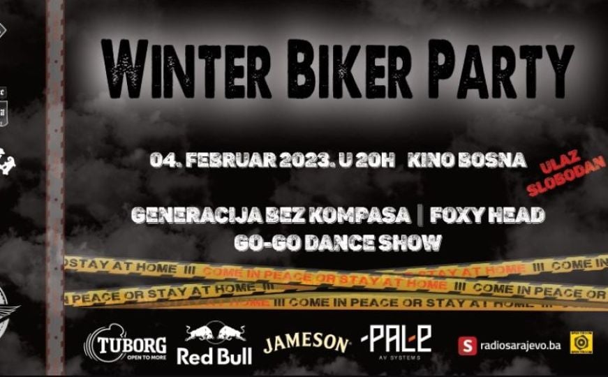 Rajvosa MC Winter biker party i ove godine u Sarajevu