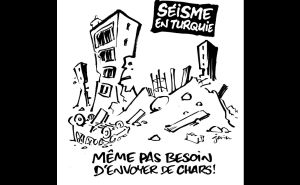 Francuski časopis Charlie Hebdo objavio karikaturu o zemljotresu, izazvao bijes turske javnosti
