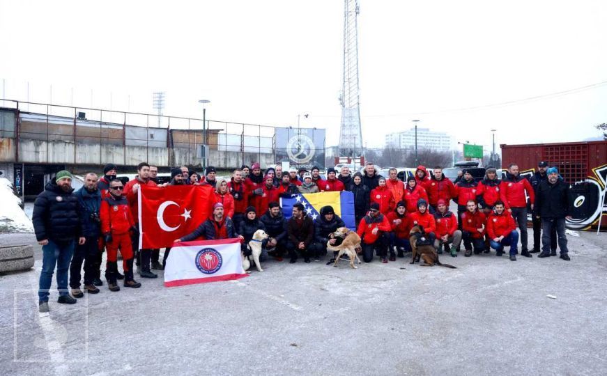 Heroji su među nama: Pogledajte polazak ekipe GSS-a u najugroženija područja Turske