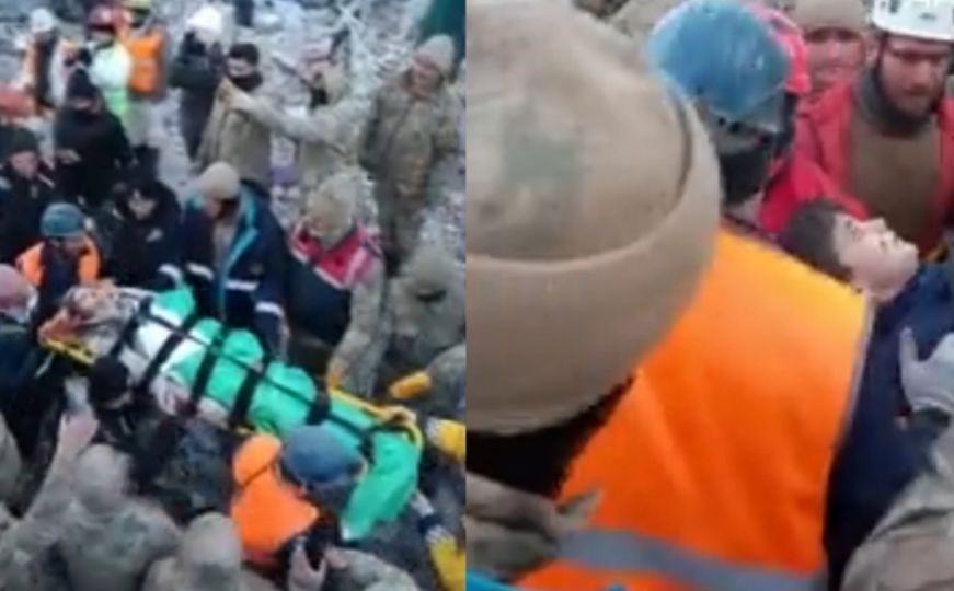 Suze radosnice u Turskoj: Brat i sestra spašeni iz ruševina nakon 86 sati