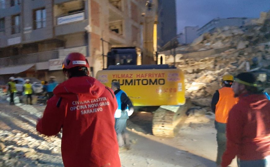 Svaka čast: Tim iz BiH spasio devet osoba, nastavljaju potragu za preživjelima u razorenom Hatayu