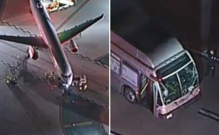 Haos na aerodromu u Los Angelesu: Sudarili se avion i autobus, ima povrijeđenih