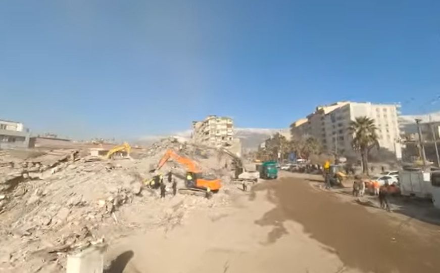 Snimak dronom: Pogledajte kako izgleda turski grad nakon razornog zemljotresa